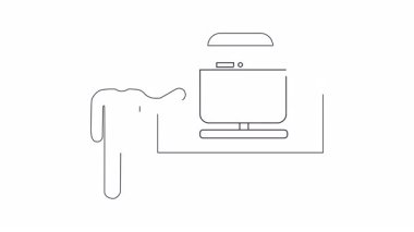 Güvenlik kameralarıyla ilgili bir sunum, teknolojilerini, uygulamalarını ve ev ve iş güvenliği yararlarını kapsıyor.