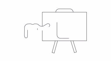 Zamanlayıcı işlevine sahip mobil bir uygulamanın sunumu, özelliklerini ve faydalarını potansiyel kullanıcı veya yatırımcılara gösterir.