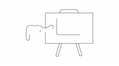 El ikonlu bir dizüstü bilgisayar sunumu, iş, teknoloji ve desteği simgeliyor. Çevrimiçi yardım ve dijital çözümlerle ilgili kavramların resmedilmesi için ideal.