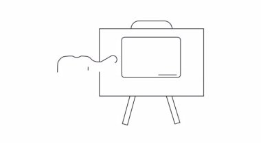 Hukuk kavramları ve eğitim amaçları için ideal, dizüstü bilgisayar ekranında adalet terazilerinin yer aldığı bir kanun sunumu.