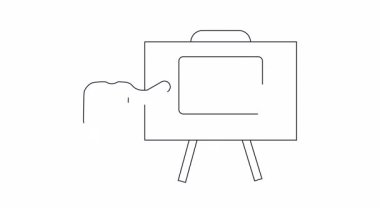 Aşkı ve teknolojiyi sembolize eden, dizüstü bilgisayarda sergilenen bir okla delinmiş bir kalbin sunumu. Sevgililer Günü ya da romantik teknoloji temaları için mükemmel..