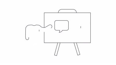 Strateji ve mali planlamayı özetleyen bir iş sunumu, kolay anlayış ve katılım için net görseller sunulmuştur..