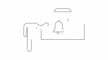 Bildirimler hakkında bir sunum, kullanıcıları önemli güncellemeler ve bilgilere karşı uyarma. Ekranda bilgi sunan kişinin görsel temsili.