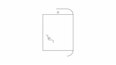 Bir cep telefonundaki beyin yıkama uygulamasının kavramsal çizimi, teknolojinin zihin üzerindeki etkisini ve zihinsel manipülasyon potansiyelini sembolize ediyor..