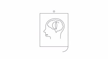 Gezici bir cihaz, küresel zihniyeti ve teknolojinin uluslararası düşünmedeki rolünü sembolize eden, içinde küre olan bir beyni gösteriyor..