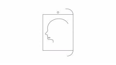 Akıllı bir telefona entegre edilmiş yapay zekanın kavramsal illüstrasyonu, teknoloji ve insan gibi düşünmenin füzyonunu gözler önüne seriyor..