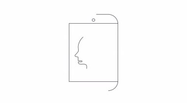 Akıllı telefon, içinde elmas olan bir beyni, mobil bir cihazda yapay zekayı ve gelişmiş teknolojiyi sembolize eder..