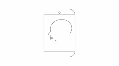 Akıllı telefon içinde yapay zekanın kavramsal bir çizimi, bilinçli teknolojiyi ve yapay zekanın günlük cihazlara entegrasyonunu sembolize ediyor..