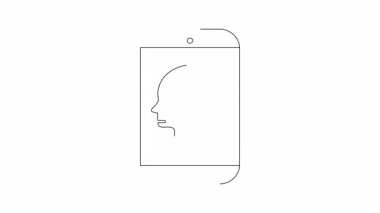 Telefon ekranında kilitli bir beynin görsel temsili ile dijital koruma ve zihinsel güvenliği vurgulayan akıllı telefon güvenlik kavramlarını araştırın..