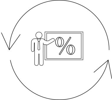 İş dünyasından bir profesyonel, sürekli iyileşme ve analizin altını çizerek, döngü içindeki yüzde eğilimlerini vurgulayarak, finansal verileri sunar..