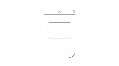 Akıllı telefon, gelişmiş ev veya iş güvenliği için uzaktan izleme ve izleme olanağı sağlayan bir güvenlik kamerası uygulamasını görüntüler.