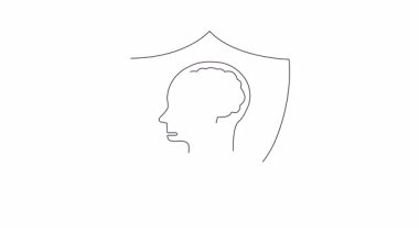 Zihninizi ve duygusal sağlığınızı korumanın önemini sembolize eden zihinsel sağlığın görsel bir temsili..