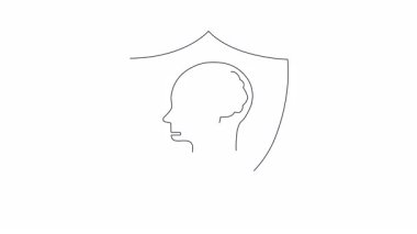 Zihninizi ve duygusal sağlığınızı korumanın önemini vurgulayan, zihinsel sağlığın sembolik bir temsili..