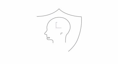 Zihinsel zenginliğin ve bilişsel güvenliğin korunmasını sembolize eden kavramsal illüstrasyon, entelektüel varlıkların ve zihinsel refahın korunmasının önemini vurgulamaktadır..