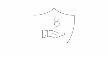 Doğa koruma kalkanı çevresel korumayı sembolize eder. Sürdürülebilirliği, ekolojiyi ve gezegenimizin doğal kaynaklarının korunmasının önemini temsil eder..