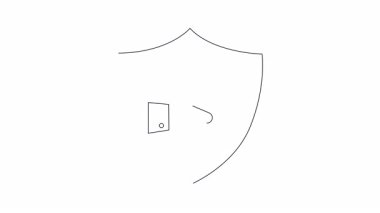 Fikir mülkiyetini koruyucu bir kalkanla korumak. İş ve yenilikte patentlerin, ticari markaların ve telif haklarının önemini simgeliyor.