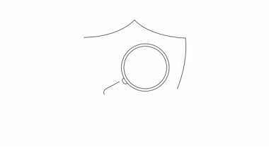 Adalet, koruma ve yasal güvenliği sembolize eden bir hukuk kalkanı içeren dinamik bir animasyon. Yasal içerik, hukuk firmaları ve eğitim materyalleri için ideal.