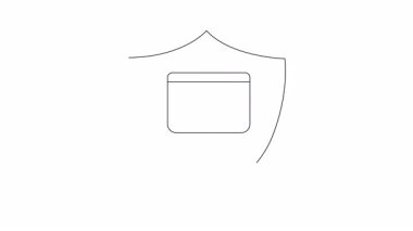 Çevrimiçi tehditlere karşı veri koruması ve savunmayı vurgulayan siber güvenliğin görsel bir temsili. Dijital güvenlik kavramlarını resmetmek için ideal.