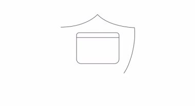 Canlı ağ güvenlik kalkanı simgesi. Dijital bağlantılar ve verilerin korunmasını sembolize eder. Siber güvenlik, veri koruması ve ağ güvenliği için ideal.