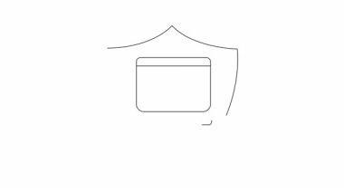 Güç düğmesi simgesi olan bir bilgisayarı koruyan bir kalkan tarafından sembolize edilen güvenli bir kapatmanın görsel bir temsili. Sistem güvenliğini ve güvenli güç kesme prosedürlerini görüntüler.