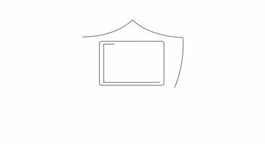 Siber tehditlere karşı veri koruması ve güvenlik önlemlerini sembolize eden bir siber güvenlik kalkanı. Güvenli veri transferi ve çevrimiçi gizliliğin sağlanması.