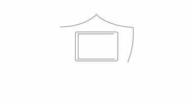 Dijital çağda siber güvenlik ve bilgi korumayı sembolize eden, bir dizüstü bilgisayardaki verileri koruyan dijital bir kalkan. Teknoloji ve güvenlik içeriği için ideal.