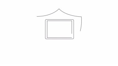 Kalkanın içinde dijital güvenlik ve veri korumasını sembolize eden bir bilgisayar. Sağlam siber güvenlik önlemleriyle bilgilerinizi güvende tutun..