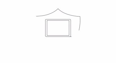 Ekranında hız göstergesi olan bir dizüstü bilgisayar, güvenli performans optimizasyonu ve veri korumasını sembolize eden bir kalkan tarafından korunur..