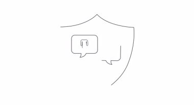 Mali güvenliği, varlıkları korumayı ve maddi güvenliği sembolize eden bir kalkan ikonu. Refah yönetimi, yatırım koruması ve ekonomik istikrarı temsil ediyor.