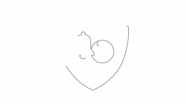 Küresel alarm sistemini temsil eden bir çan ve küre içeren basit bir kalkan animasyonu. Çeşitli uygulamalar için temiz, modern tasarım.