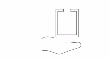 Sağlık, yardım ve önemli tıbbi bilgileri sembolize eden tıbbi raporu tutan bir el. Sağlıkla ilgili içerik için ideal.