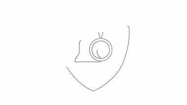 Güvenlik, kutlama ve önemli duyuruları sembolize eden yüzük ve çanın yer aldığı bir çizgi sanat kalkanı. Düğün ya da etkinlikle ilgili tasarımlar için mükemmel.