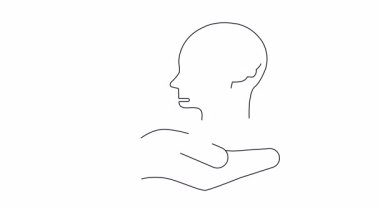 Zaman yönetiminin kavramsal illüstrasyonu. İçinde saat olan bir el, zamanı etkin bir şekilde yönetmenin önemini sembolize eder..