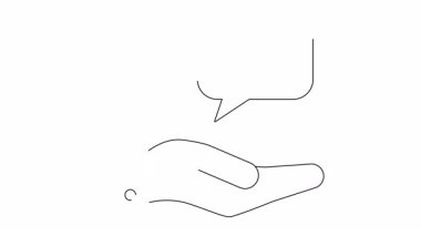 Zihinsel sağlık yardımı ve anlayışı sembolize eden, zihne destek sunan bir elin kavramsal çizimi.