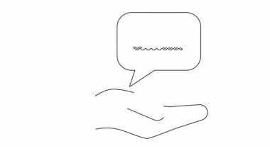 Bir el, denizcilik, ulaşım ve ticaret gibi sanayi kavramlarını sembolize eden bir tekne ikonunu sunar. İş ve teknoloji görselleri için ideal.