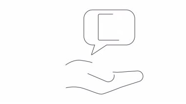 Bir el, finans, teknoloji ve hesaplamaları sembolize eden bir hesap makinesi simgesini tutar. İş, eğitim ve finans konuları için ideal.