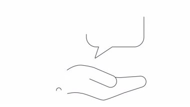 Reddetme sembolünü tutan bir elin simgesi, çeşitli bağlamlarda inkar, reddetme ve olumsuz geri bildirimi sembolize eder..