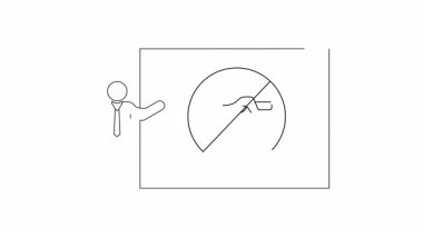 Bir sunum slaytı, bir yasaklama işareti içindeki el hareketleriyle sembolize edilen zorbalık karşıtı bir kişinin sunumunu gösteriyor. Saygı ve şiddet karşıtlığına odaklan..