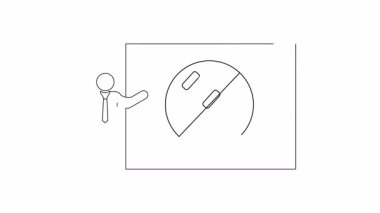 Hukuki kısıtlamaları açıklayan basit bir sunucu çizimi, eğitim veya iş içeriği için mükemmel.