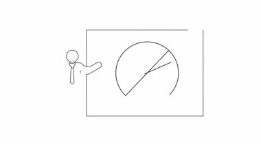 Bir sunucu ve görsel yardım ile yemek çubuklarını yanlış kullanmanın tehlikeleri hakkında bir sunum..