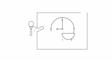 Öğle yemeği saati ve bir kase erişteyle ilgili bir sunum. İş toplantıları ve yemek zamanlaması tartışmaları için ideal.
