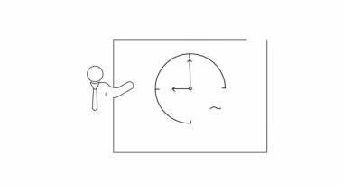 Şarap saati ve şarap kadehiyle ilgili bir iş sunumu. İndirimli içki saati ya da işten sonra rahatlama için mükemmel..