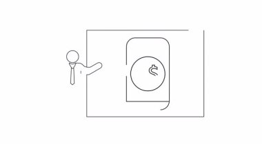 Modern finans için mobil bankacılık ve dijital para birimi çözümleri üzerine bir sunum.