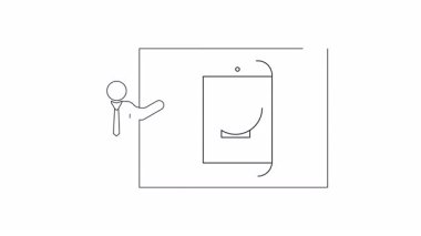 Aşçılık kavramları ve basit tasarım projeleri için mükemmel bir minimalist resimli şehriye. Temiz çizgiler ve net görüntüler.