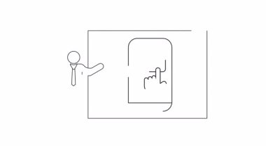 Mobil uygulama arayüzü tasarım konseptinin sunumu, kullanıcı etkileşimi ve tasarım ögelerinin gösterimi.