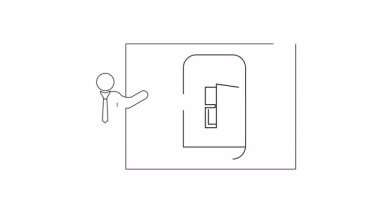 Akıllı telefon güvenliğinin kavramsal bir çizimi, kilit mekanizmaları ve biyometrik erişime odaklanıyor. Teknoloji blogları ve güvenlik farkındalığı kampanyaları için ideal.