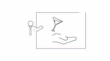 Ortaklık ve başarıyı sembolize eden, tokalaşma ve kutlama kadehlerini gösteren bir iş sunumu. Şirket videoları ve eğitim materyalleri için ideal.