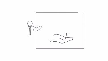 Sürdürülebilir iş uygulamalarını ve çevresel sorumlulukları sembolize eden, ağaç tutan bir eli gösteren bir slayt.