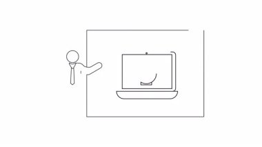 Eriştelerin bilgisayar ekranında sergilendiği bir sunum mutfak sanatları ve teknolojinin dijital entegrasyonunu gözler önüne seriyor..