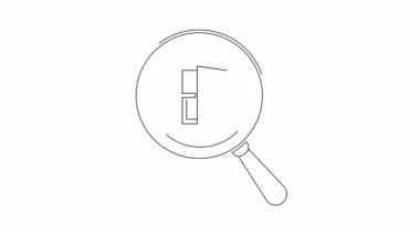 Çıkış işaretine odaklanan bir büyüteç çıkış stratejileri ve acil durum hazırlıklarının kritik incelemesini sembolize eder. Güvenlik ve planlama kavramı.